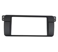 Front Panel frame 1/2 Din Fascias CD Bezel | for bmw 3 Series E46 1998-2005, for DVD Stereo Panel, for dash mount, refitting trim kit, frame(E46 version B)