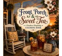 Front Porch & Sweet Tea: A Southern Hospitality Coloring Book