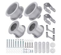 Front + Rear 3'' Leveling Lift Kit For Jeep Wrangler JK Spacer Shock Extenders