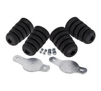 Front + Rear Extended Bump Stops per Nissan Patrol GQ Y60 Ford Maveric Bumpstop