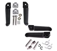 Front & Rear Foot Pegs Footrests Fit For Yamaha YZF R1 R1M RaceBase R6R RaceBase