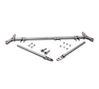 Front Rear Traction Control Arm Strut Bar Brace Kit for Honda Civic CRX 1988-91