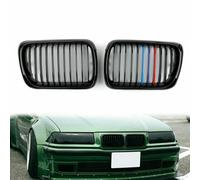 Front Replacement Gloss Black M Color Kidney Grille per BMW E36 1997-1999 Y2 H7