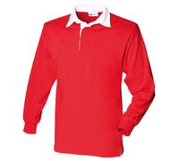 Front Row - Polo a Manica Lunga - Bambini - Rugby (Confezione da 2) (RW6681)