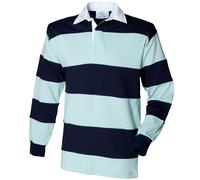 Front Row - Polo Casual Manica Lunga 100% Cotone - Uomo/Ragazzo