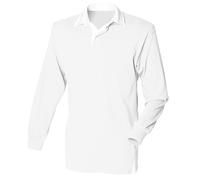 Front Row - Polo Classica Manica Lunga 100% Cotone - Uomo (RW478)
