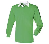 Front Row - Polo Classica Manica Lunga 100% Cotone - Uomo (RW478)