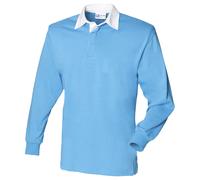 Front Row - Polo Classica Manica Lunga 100% Cotone - Uomo (RW478)