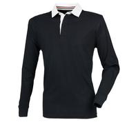 Front Row - Premium - Maglietta a Maniche Lunghe - Rugby - Uomo (RW4169)