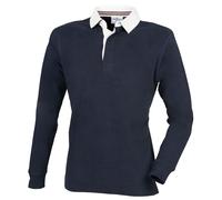 Front Row - Premium - Maglietta a Maniche Lunghe - Rugby - Uomo (RW4169)