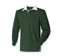 Front Row Rugby maniche lunghe verde bottiglia L