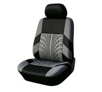 Front Seat Covers, Fabric Breathable Protectors with Washable Easy Care | Car Seat Headrest Cover for Daily Commuting Travel Trip Home Trick Party Fall Holiday Event