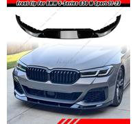 FRONT SPOILER LAMA SOTTOPARAURTI SPLITTER PER BMW 5 SER G30 G31 M SPORT LCI 20+