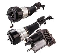 Front Suspension Damper+Compressor Pump for Mercedes S-Class W221 4MATIC 05-13