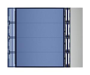 Frontale 4 Pulsanti Su Colonna Singola Allmetal ( Bticino Cod. 352041 )