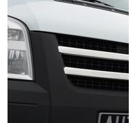 Frontale Cromata Griglia Accent Orlo Cover Set 2Pc Per Ford transit (2006-13)