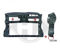 FRONTALE PORTA RADIATORI VOLKSWAGEN GOLF VI VARIANT 09-13 2215002