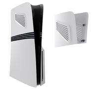 Frontale Superiore per PS5 Pro, Pannello Frontale Pannello Posteriore, Custodia Antipolvere, Copertura di Ricambio per la Custodia (Bianco)