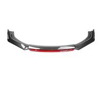 Frontali Lip Accessori Per A4 S4 Per A6 S6 Wagon Avant B6 B7 B8 Paraurti Anteriore Universale Spoiler Universale Splitter Diffusore Bodykit Accessori Labbro Paraurti Anteriore(Carbon Red)