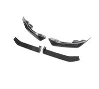 Frontali Lip Accessori Per BMW Per X5 G05 Per X6 G06 23+ Sport LCI 30d 40i M60i ABS Spoiler Paraurti Anteriore Nero Lucido Effetto Fibra Di Carbonio Labbro Paraurti(Glossy Black)