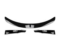 Frontali Lip Accessori Per BMW Serie 3 E90 E91 LCI Sport 2009-2012 Paraurti Anteriore Auto Spoiler Diffusore Splitter Copertura Protezione Finitura ABS Labbro Paraurti(1set Glossy black)
