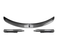 Frontali Lip Accessori Per BMW Serie 3 E90 E91 Tech Pre LCI 2005-2008 ABS Paraurti Anteriore Spoiler Nero Lucido O Effetto Fibra Di Carbonio Labbro Paraurti(Carbon Fiber Look)