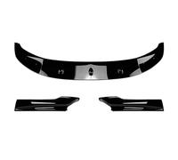 Frontali Lip Accessori Spoiler Anteriore Inferiore, Protezione Splitter Per BMW Serie 5 F10 F11 Sport 2011-2017 Labbro Paraurti Anteriore(Glossy Black)