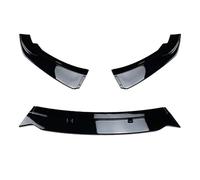 Frontali Lip Accessori Spoiler Anteriore Per Auto, Paraurti Inferiore, Striscia Di Finitura Splitter Per BMW Serie 1 F20 F21 116i 118i 120i 2011-2019 Labbro Paraurti Anteriore(Glossy Black)
