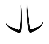 Frontali Paraurti Spoiler Per Tesla Per Il Modello 3 Per Y 2017-2024 Auto Anteriore Della Luce Di Nebbia Kit Corpo Lampade Lama Trim Spoiler Coltello Paraurti 2 Pz Spoiler Frontali(Model Y Gloss Black