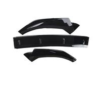 Frontali Spoiler Per Berlingo Per Van 2018-2023 Per Pre-Facelift 3 Pezzi Paraurti Anteriore Spoiler Splitter Diffusore Bodykit Nero Lucido ABS