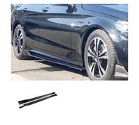 Frontali Spoilers Per Benz Classe C C200 C206L W206 Kit Materiale Fibra Carbonio Modificato Kit Carrozzeria Griglia Anteriore Laterale Montaggio Paraurti Labbra Splitter(Side skirt)