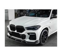 Frontali Spoilers Per BMW Per X6 G06 Sport M50i M50d 30d 40i 2019-2023 Spoiler Paraurti Anteriore Splitter Inferiore Protettiva Kit Carrozzeria Tuning Paraurti Labbra Splitter(Carbon Look)