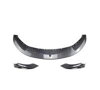 Frontali Spoilers Per BMW Serie 4 F32 F33 F36 420i 430i 420d M440i 2014-2020 4 Pezzi Paraurti Anteriore ABS Labbro Diffusore Kit Spoiler Bodykit Paraurti Labbra Splitter(Aspetto in fibra di carbonio)