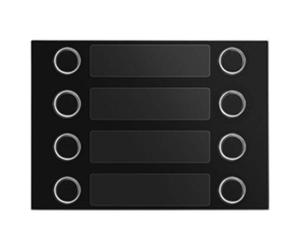 FRONTALINO A 8T SU 2 FILE - URMET 1168/28