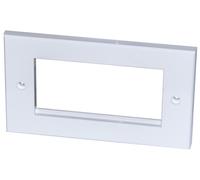 Frontalino Doppia Banda 4 Modulo Euro Connettori Modulare - 008-010-010-70