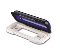 Frontalino fumé impermeabile per stereo rettangolare