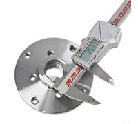Frontalino in acciaio resistente alla ruggine per tornio per legno, diametro 10,2 cm, progettato per un fissaggio sicuro su mandrini filettati 1x8 TPI