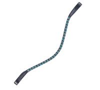 Frontalino in cuoio con brillanti decorativi modello Precious Hkm Sports Equipme