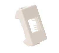 Frontalino Keystone Singolo Mach Power Nw-Fktx Compatibile Bt Matix Bianco