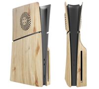 Frontalino per console PS5 Slim Cover protettiva di ricambio per PS5 Slim Accessori (versione Woodgrain Color Disc)