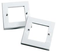 Frontalino Singolo Gang2 Modulo Euro Connettori Modulare - 008-010-010-25