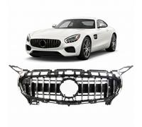 Frontgrill Anteriore Nero Lucido Stile GT Per Mercedes GT (C190) 2015-2017