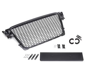 Frontgrill Matt Sport Nero Con Portalarga E Adattatore Per Audi A4 B8 8K