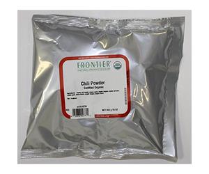 Frontier Herb Chili Pepper Powder Seasoning Blend - Organic - Bulk - 1 Lb
