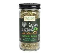 Frontier Seasoning Blends Salt Free All-purpose Seasoning, 1.20 Ounce Bottle (Pack of 12)