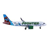 Frontiera In Scala 1 500 Per La Compagnia Aerea Airbus A320neo Souvenir Modello Di Aereo In Lega Pressofusa In Miniatura Kit di gioco per Hobby