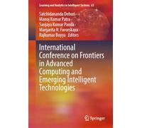 Frontiers in Advanced Computing and Emerging Intelligent Technologies: Proceedings of FACEIT-2026