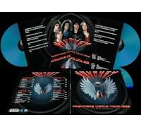Frontiers World Tour 1983-180 grams blue transparent vinyl, 12 inch gatefold sleeve