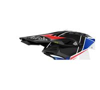 7099 RICAMBI CASCO AIROH AVIATOR 3 FRONTINO PUSH BLU ROSSO