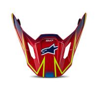 Alpinestars S-m7 Cast Visor Rosso